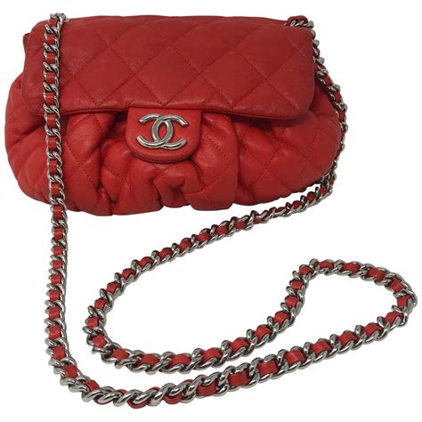 chanel crossbody red|chanel crossbody wallet on chain.